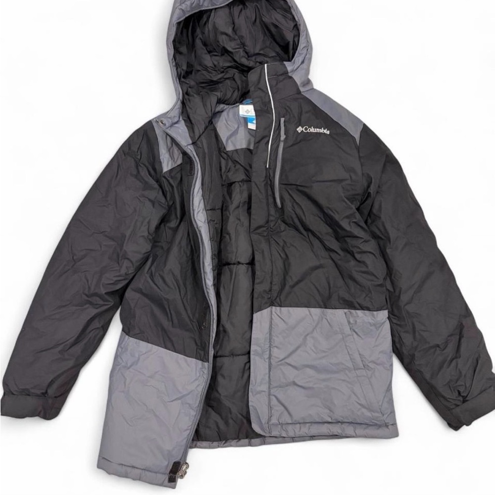 Columbia Kids Black and Gray Puffer Jacket